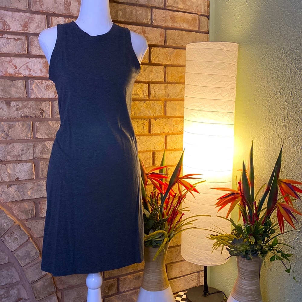 Gray Shift Dress